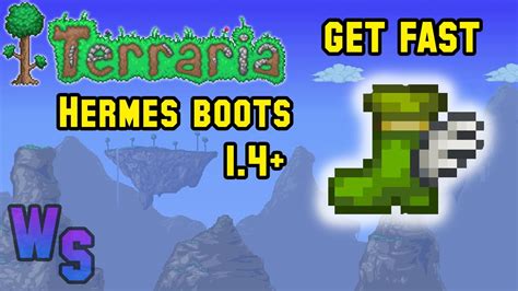 terraria seed with hermes boots.